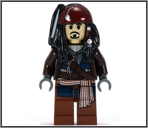 LEGO Pirates of the Caribbean The Video Game – Voodoo Doll Jack Sparrow Exclusive Minifigure