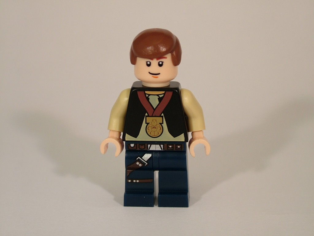 LEGO Star Wars Character Encyclopedia Exclusive Han Solo Minifigure wiht Medal