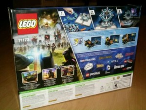 Lego Dimensions XBOX Starter set found on eBay Back