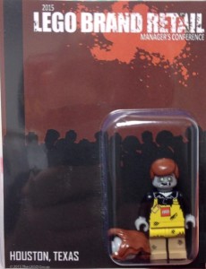 Lego Employee Zombie Minifigure 2015 Managers Conference