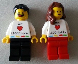 Lego Kladno 2015 Boy And Girl Exclusive Minifigures Front