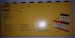 Lego Large Display Case 4406 Back of Box