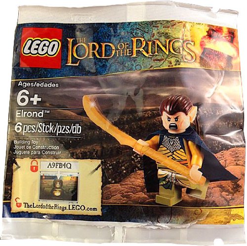 Lego Lord of The Rings Elrond Minifigure with Video Game Purchase