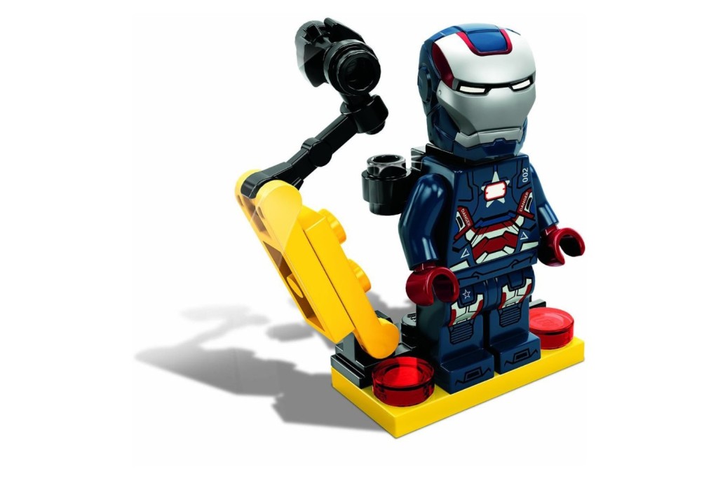 Lego-Marvel-Super-Heroes-Iron-Patriot-Minifigure-Edition Exclusive Iron Patriot Minifigure