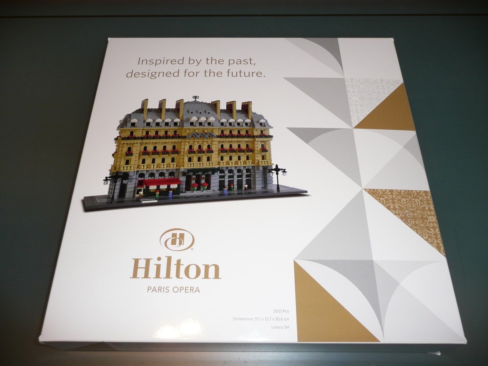 Lego Modular Hilton Paris Opera Set with 2503 pieces Marked Lego Certified Professional