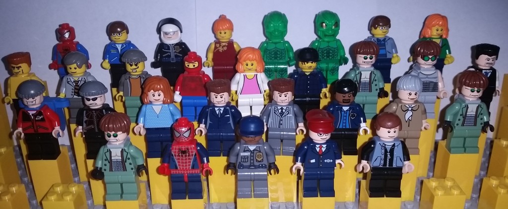 Lego Original Spiderman Minifigure Complete Collection