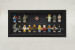 Lego Series 9 Collectible Minifigures in Frame