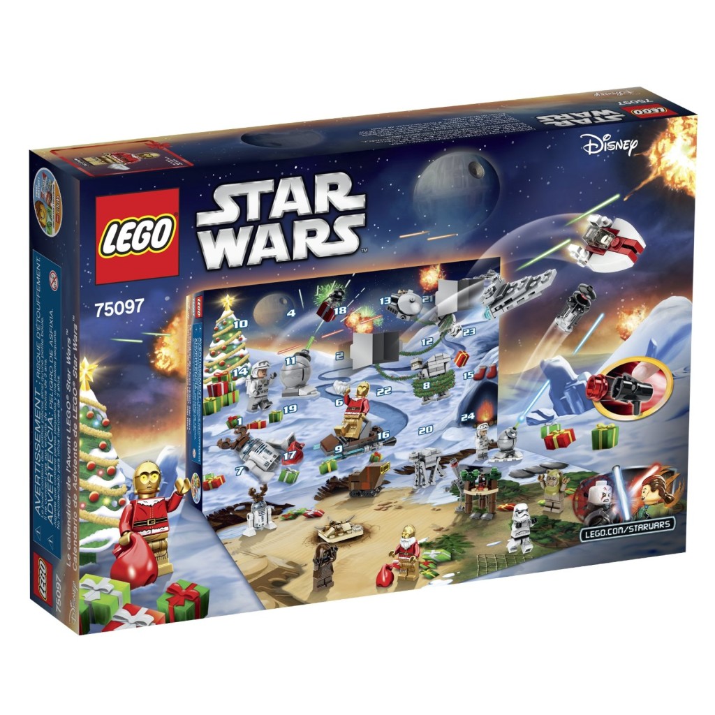 Lego Star Wars 75097 Advent Calendar Back
