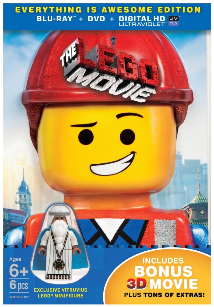The Lego Movie DVD with Exclusive Minifigure