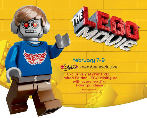 The Lego Movie Exclusive DJ Robot Minifigure