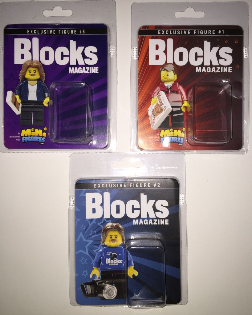 Blocks Magazine Exclusive Minifigures Packages