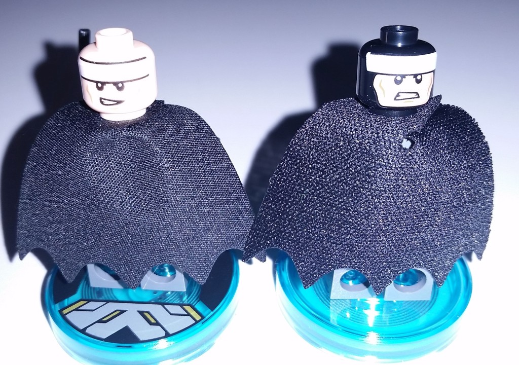 Lego Dimensions Batman Different Head Back