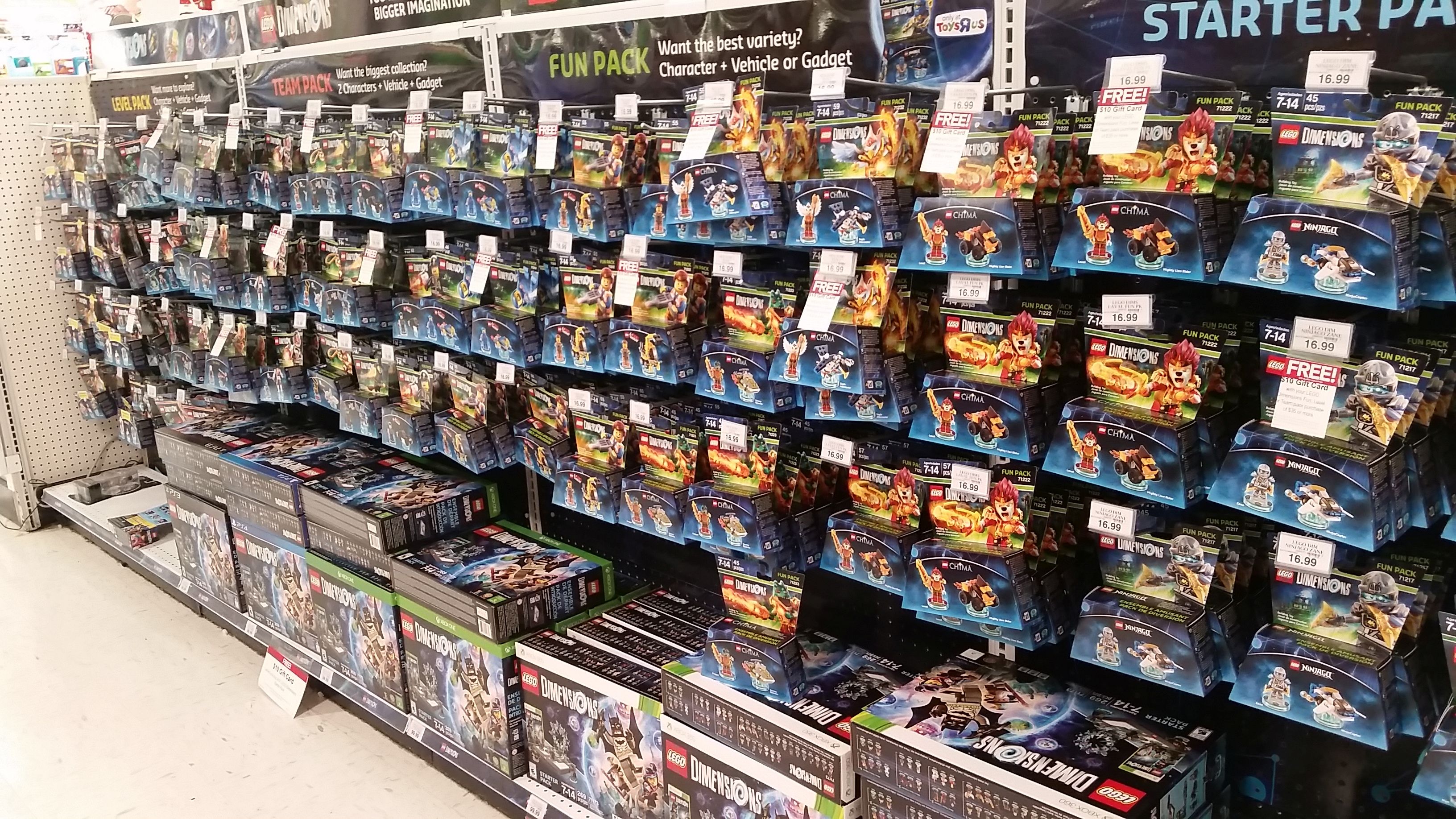 Lego dimensions store toys r us