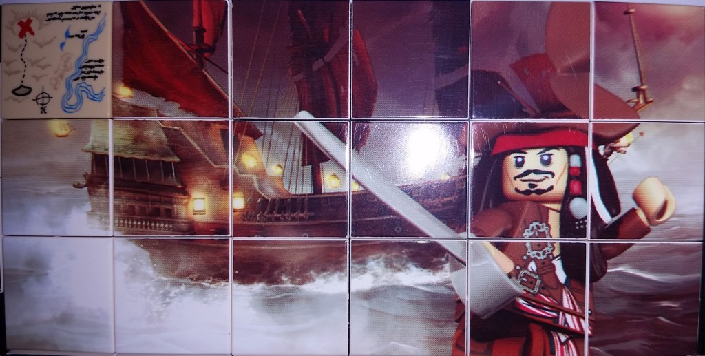 Lego Nintendo DS Printed Pirates of the Caribbean Tiles