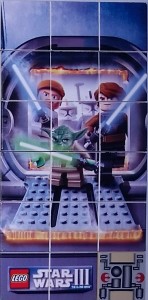 Lego Nintendo DS Printed Star Wars Tiles