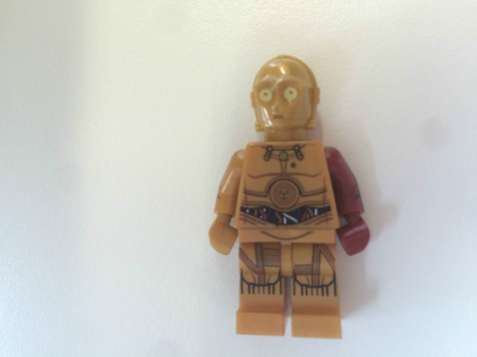 LEGO 5002948 Star Wars Figure The Force Awakens C-3PO Minifigure Polybag Red Arm 