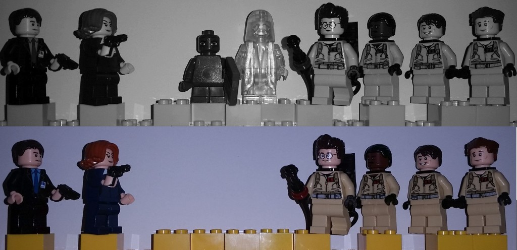 Lego X-Files Meets E.T. and the Ghostbusters