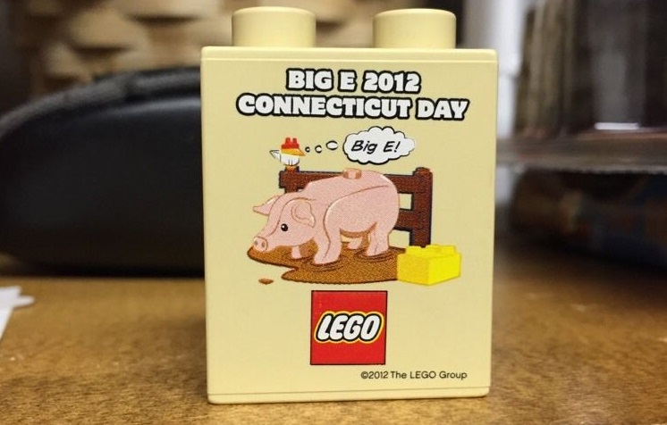 lego Big E 2012 Promotional Brick