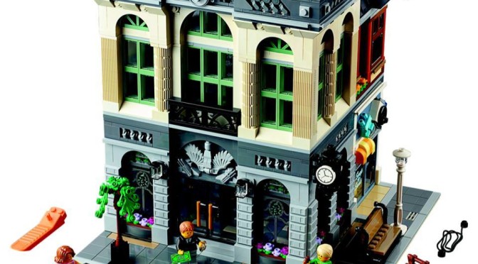 Assemble The 2 380 Piece Lego Creator Expert Brick Bank At A New