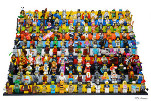 Lego Complete Collection Series 1-14