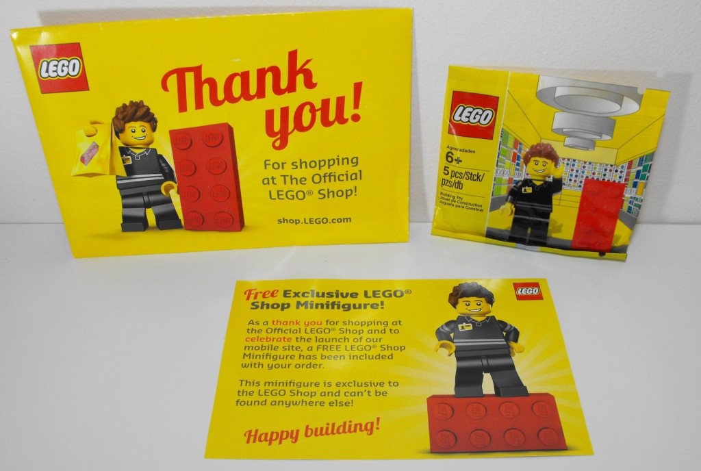 Lego Male Employee Minifigure Promo