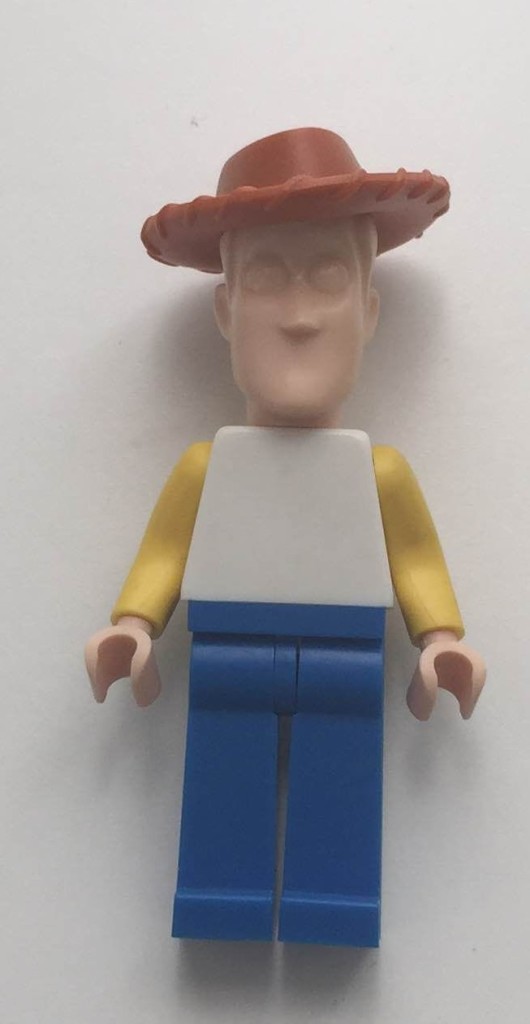 Lego Prototype Woody Minifigure Pre Production without Printing Front