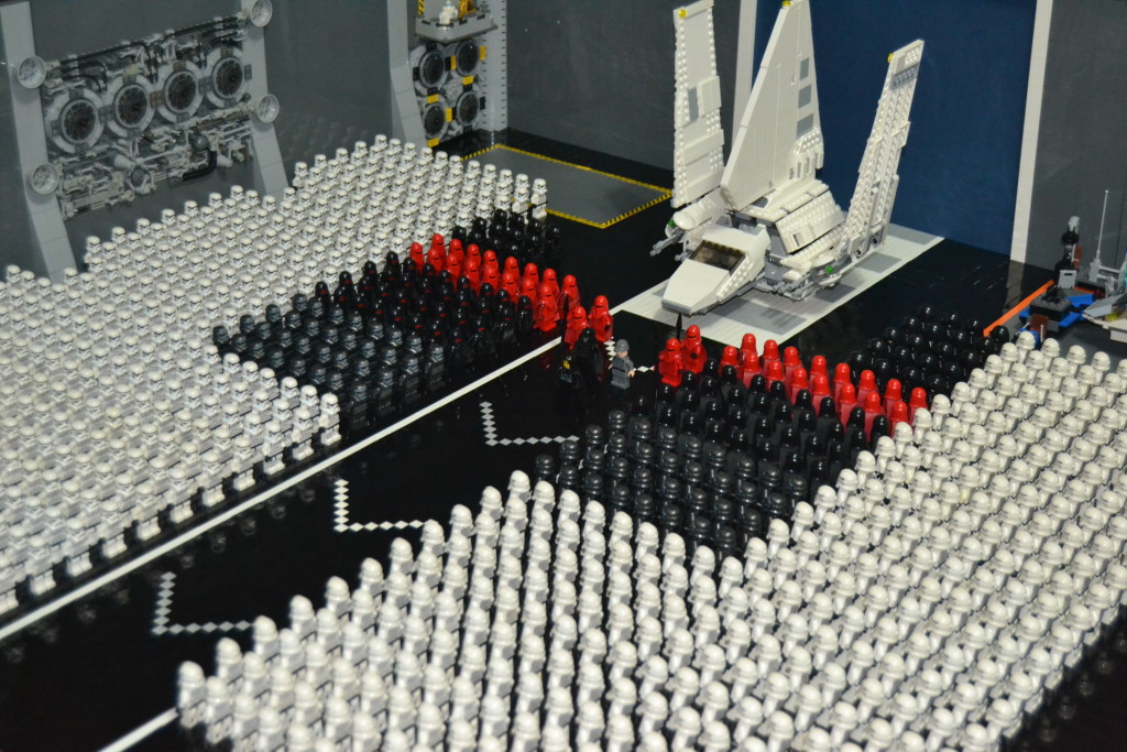 Lego ROTJ Death Star Hanger Scene