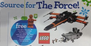Lego Red Arm C-3PO free with $40 purchase at US Toys R US 5002948