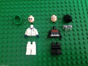 2016 Batman and Joker Unreleased Minifigures Pieces