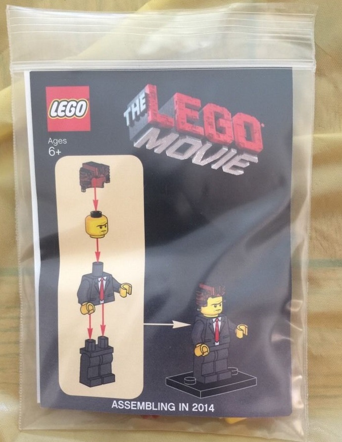 Lego Movie Promotional Mr Business Figure