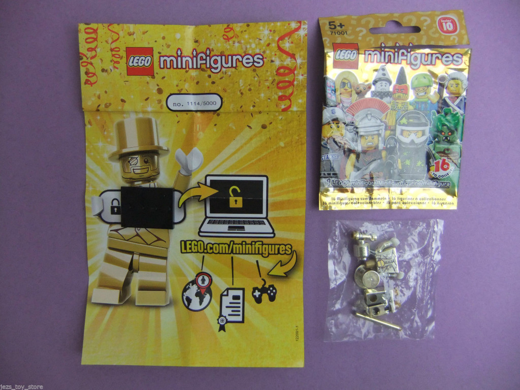 Lego Mr Gold Number 1114