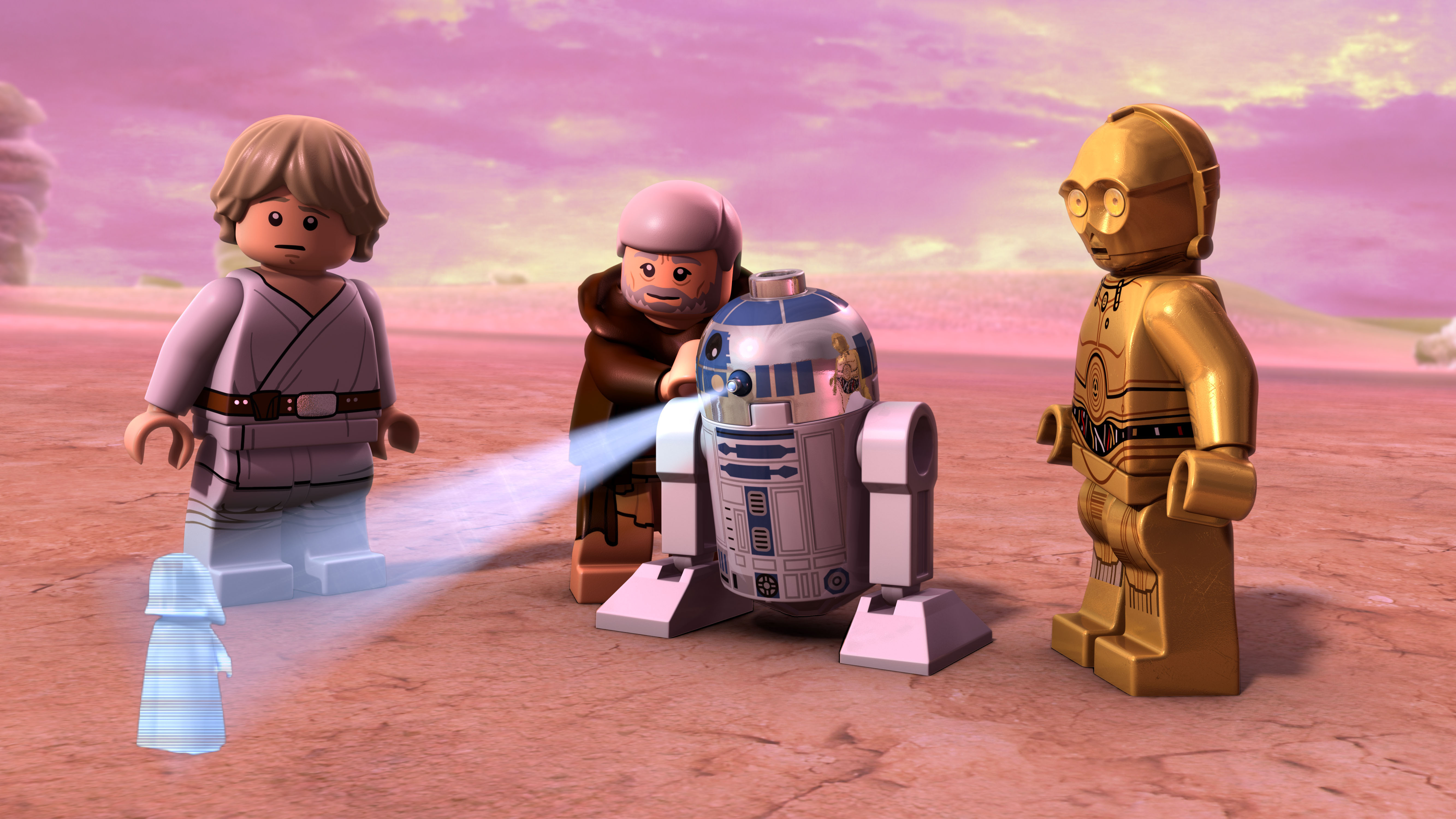 Lego Star Wars Droid Tales Promo Poster NEW C-3PO R2 D2 11 x 17 Inches Disney