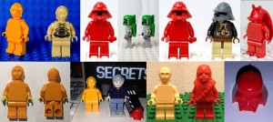 Lego Star Wars Prototype Minifigure Collage