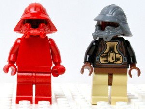 lego lando calrissian red prototype minifigure comparison