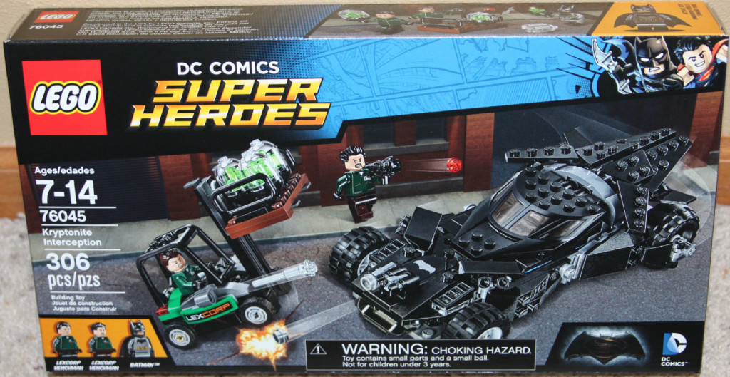 2016 Lego 76045 DC Super Heroes Kryptonite Interception Batman vs Superman Box Front