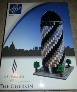 LEGO Gherkin Box Set Professional Gherkin Building Limited 1of 500