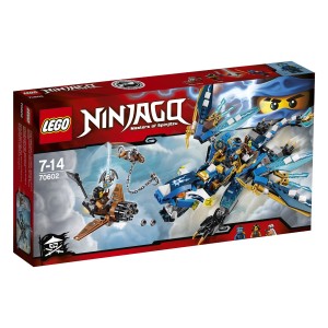LEGO Ninjago Jay's Elemental Dragon 70602 box art
