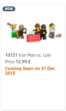 Lego 10721 Iron Man v Loki on Shop at home