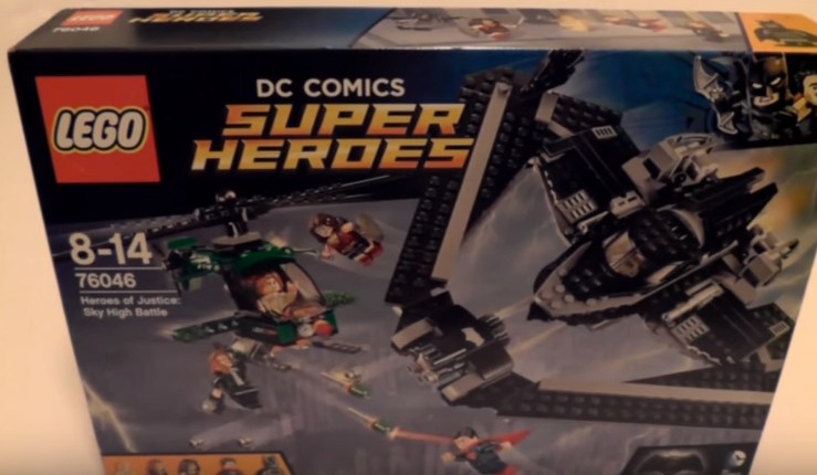 Lego 76046 Heroes of Justice Sky High Battle Batman v Superman Set