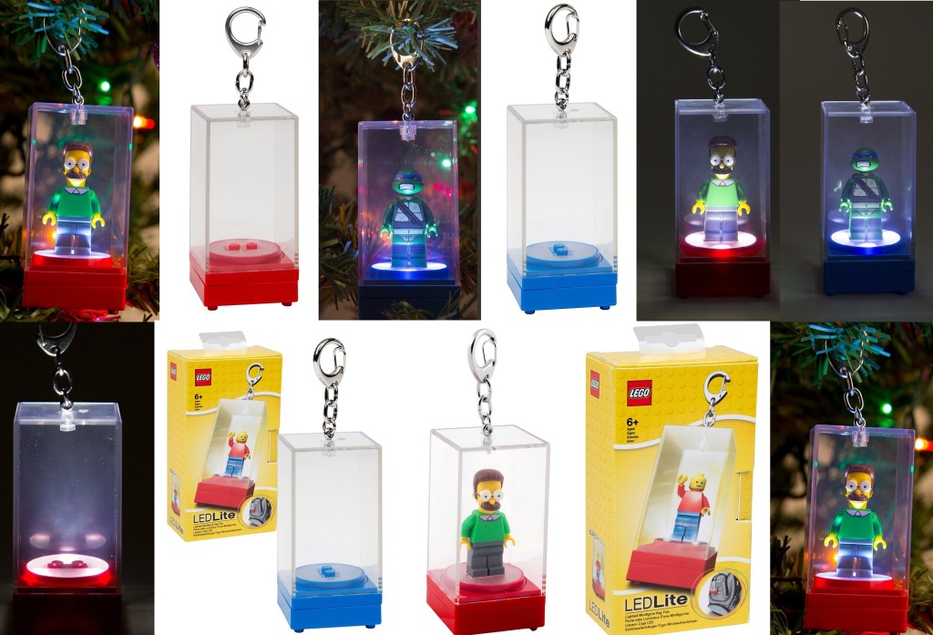Lego Christmas Tree Lighted Minifigure Display Ornament Official Lego Product Collage