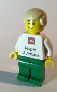 Lego Employee Business Card Minifigure Jesper B. Jensen