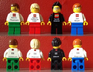 Lego Employee Business Cards Cake in Milk Flickr Account Picture