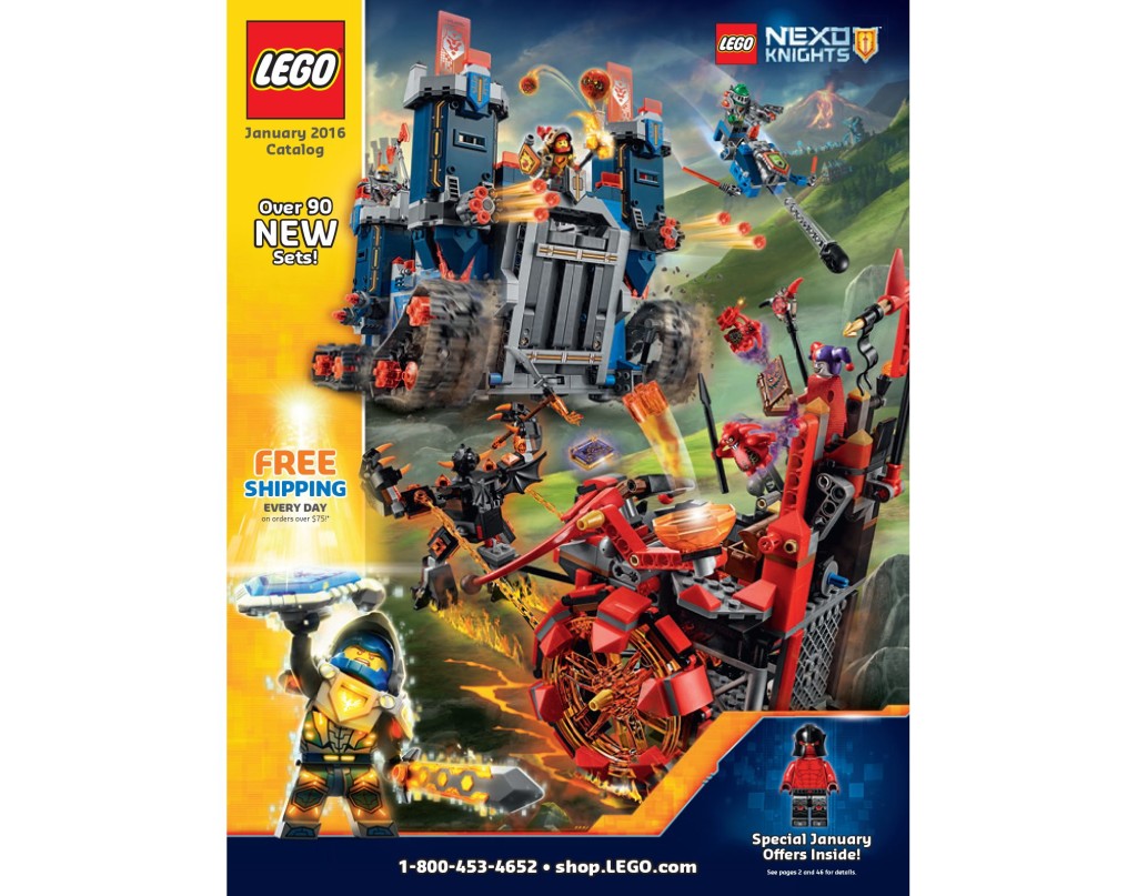 Lego January 2016 catalog cover