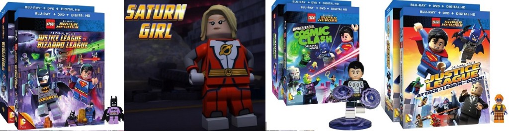 Lego Justice League Beyond Gotham DVD with potential Saturn Girl Minifigure
