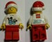 Lego Kladno Christmas 2015 Minifigure Front - and Back PF 2016 with Snowman