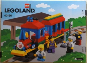 Lego Legoland 40166 Lego land Train Set 210 Pieces Back