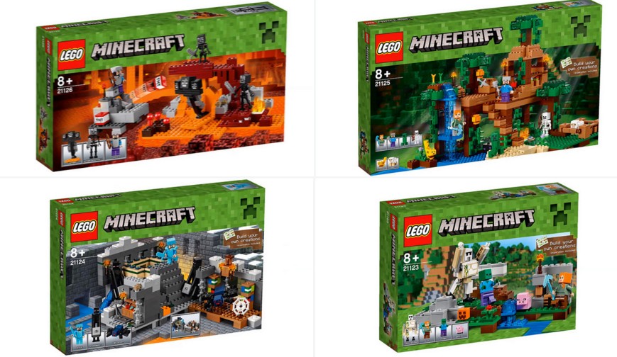 Lego Minecraft 2016 Box Images and a few Minifigure Rumors - Marvel Ghost Rider and Disney Genie and Dr Strange and Star Wars Minifigure Price Guide