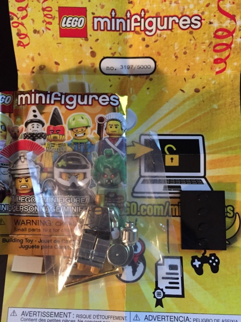 Lego Mr Gold Number 3197