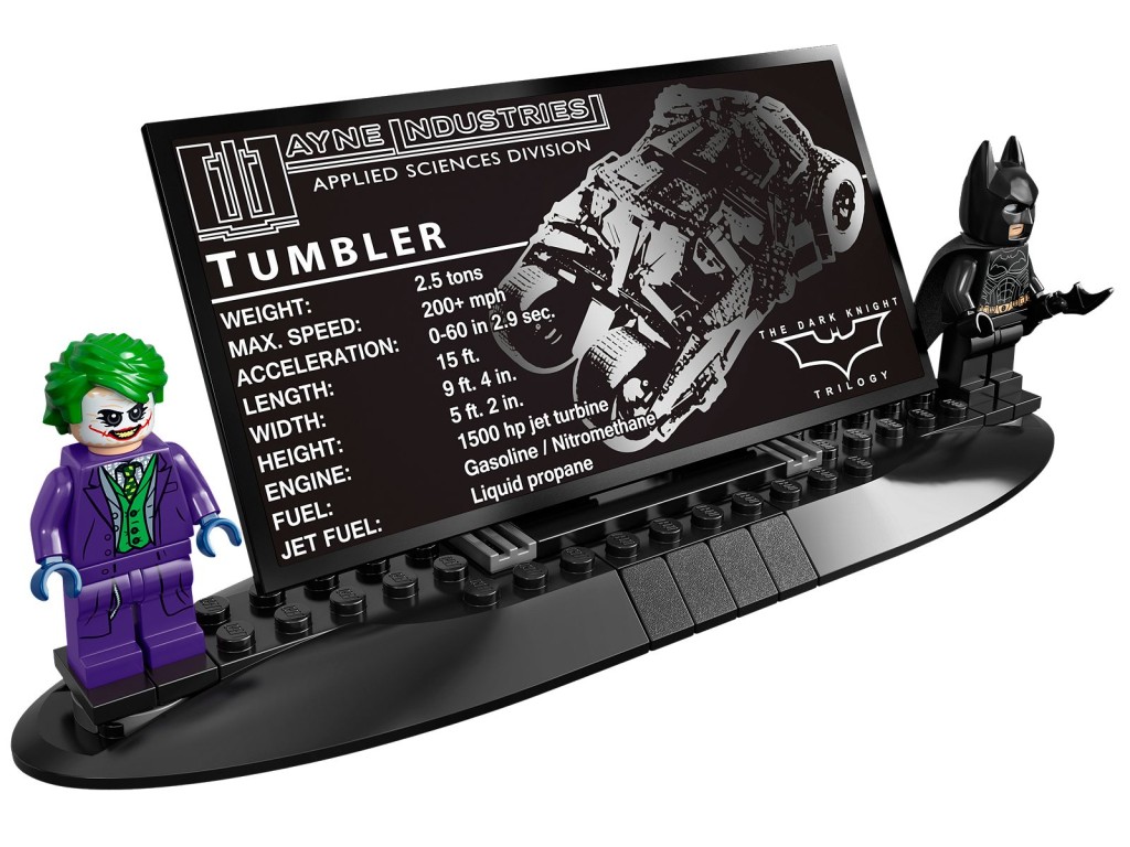 Lego The Tumbler 76023 Box Art Set