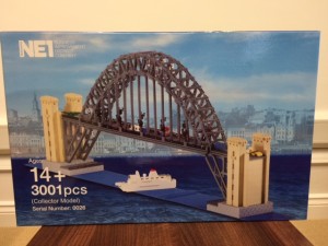 Limited Edition LEGO Brick Tyne Bridge Model created by Bright Bricks Box